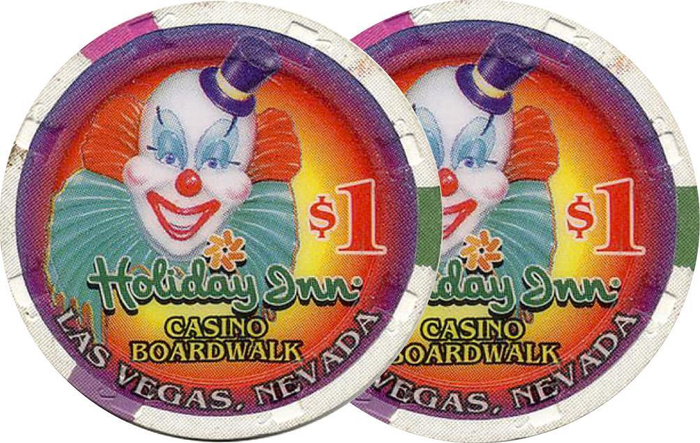 Holiday Inn Casino Boardwalk $1 Chip