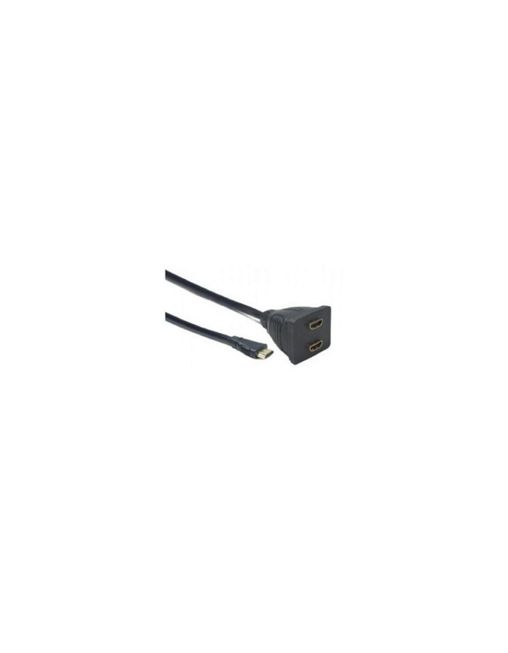 Cablexpert DSP-2PH4-002 Разветвитель HDMI Cablexpert DSP-2PH4-002, HD19F/2x19F, 1 компьютер =&gt; 2 монитора, пассивный, Full-HD, 3D, 1.4v