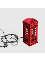 Светильник прикроватный для комнаты "Телефонная будка"
