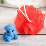 Набор в консервной банке «Новогодняя сказка»: мыло и мочалка