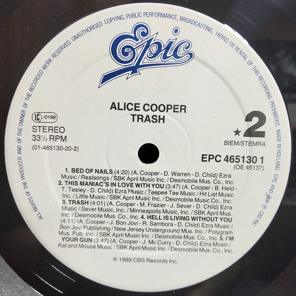 Alice Cooper / Trash (LP)