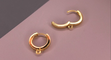 Швенза 15 мм позолота французский замок