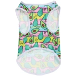 Майка для собак мелких пород «БРО на стиле», авокадо, размер L (длина спинки 33см, объем груди 38см, от 7 до 9кг)