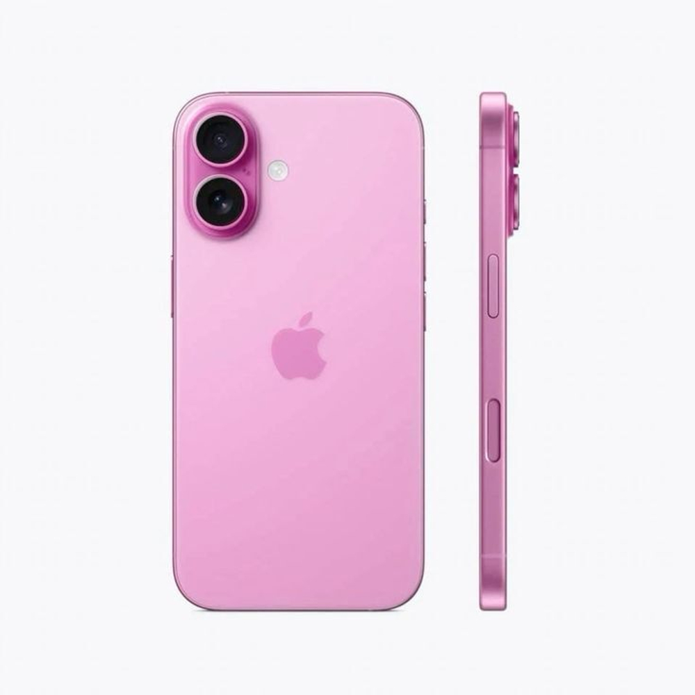 Смартфон Apple iPhone 16 128Gb eSIM + SIM Розовый