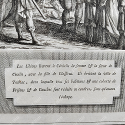 Темпеста А. Предательство убиев по рис. Отто ван Веена. Гравюра. 1770 г.