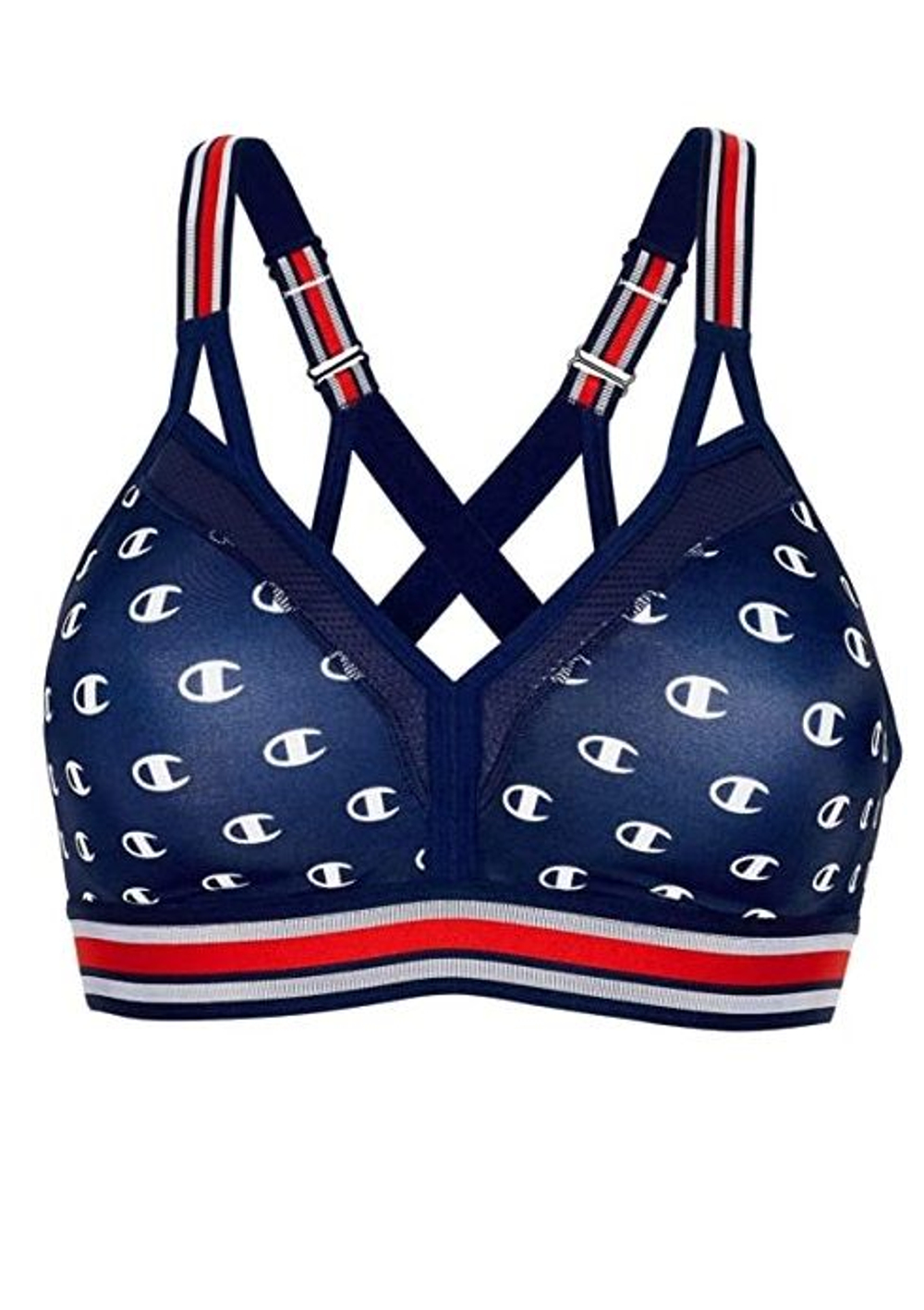 Комфортный бюстгальтер без каркасов для занятий спортом (Размер: S) (Цвет: черный)