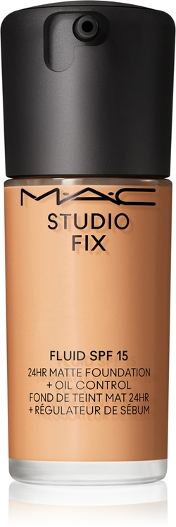 MAC Cosmetics Studio Fix Fluid SPF 15 24HR Matte Foundation + Oil Control - Тональная основа матирующая SPF 15 оттенок NC40, 30 ml