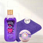 Набор женский Гель + Полотенце + Бомбочка