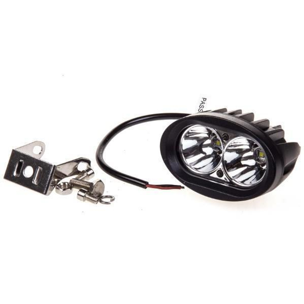 Фара дневного света 12/24 В Off-Road 20 Вт 2 LED 6000К направленный свет 95 х 60 мм Skyway