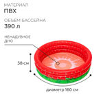 Бассейн надувной Bestway Sweet Strawberry, 168×168×38 см, 51145