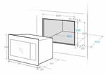 Микроволновая печь встр. MIDEA AG820BJU WH