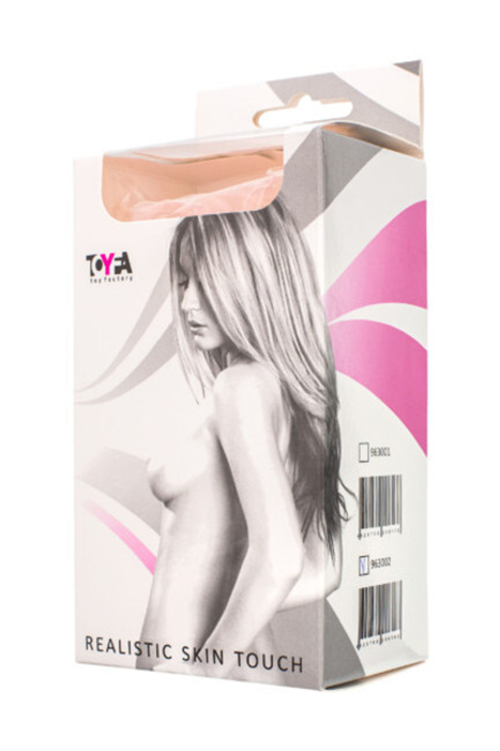 Масутрабор "киска" из реалистичного материала Toyfa (Цвет: телесный)