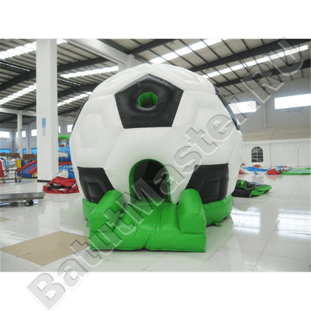 Коммерческий надувной батут «Футбольный мяч» с крышей, 4,5*4,5*5