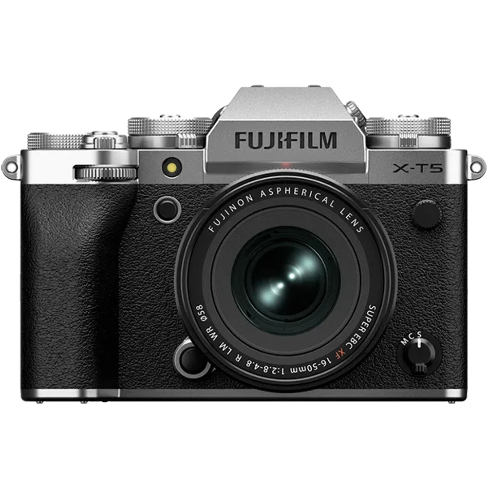 Цифровая фотокамера Fujifilm X-T5 Kit XF 16-50mm f/2.8-4.8 Серебристый