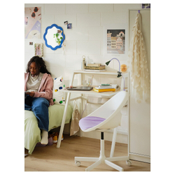IKEA PYNTEN  (ИКЕА ПЙНТЕН)  -  Подушка для стула, сиреневая, 41x43 см
