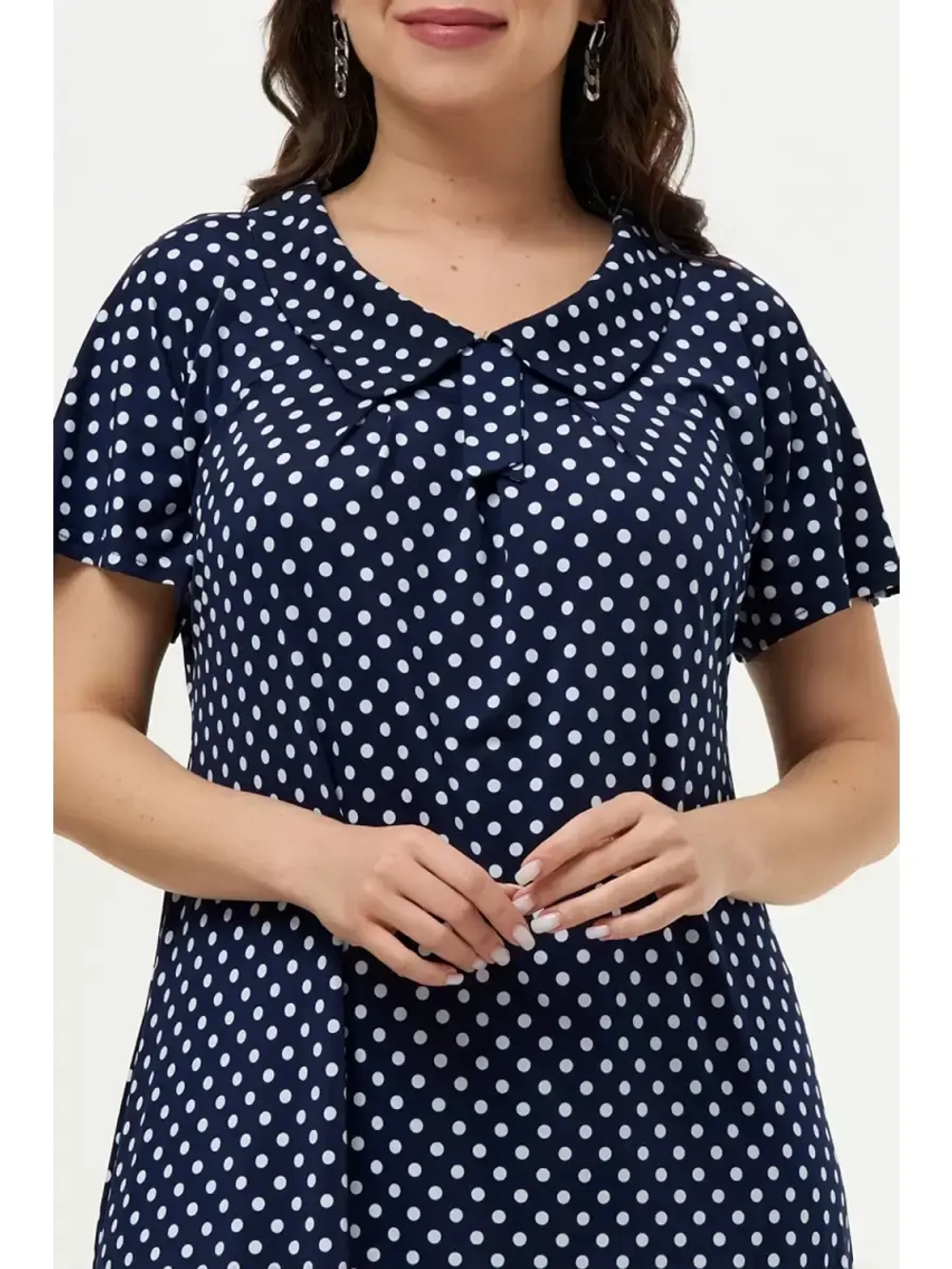 Платье в горошек