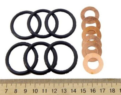 Набор 236-1003112-В колец стакана форсунок двигателя ЯМЗ (6 шт.) Альянс