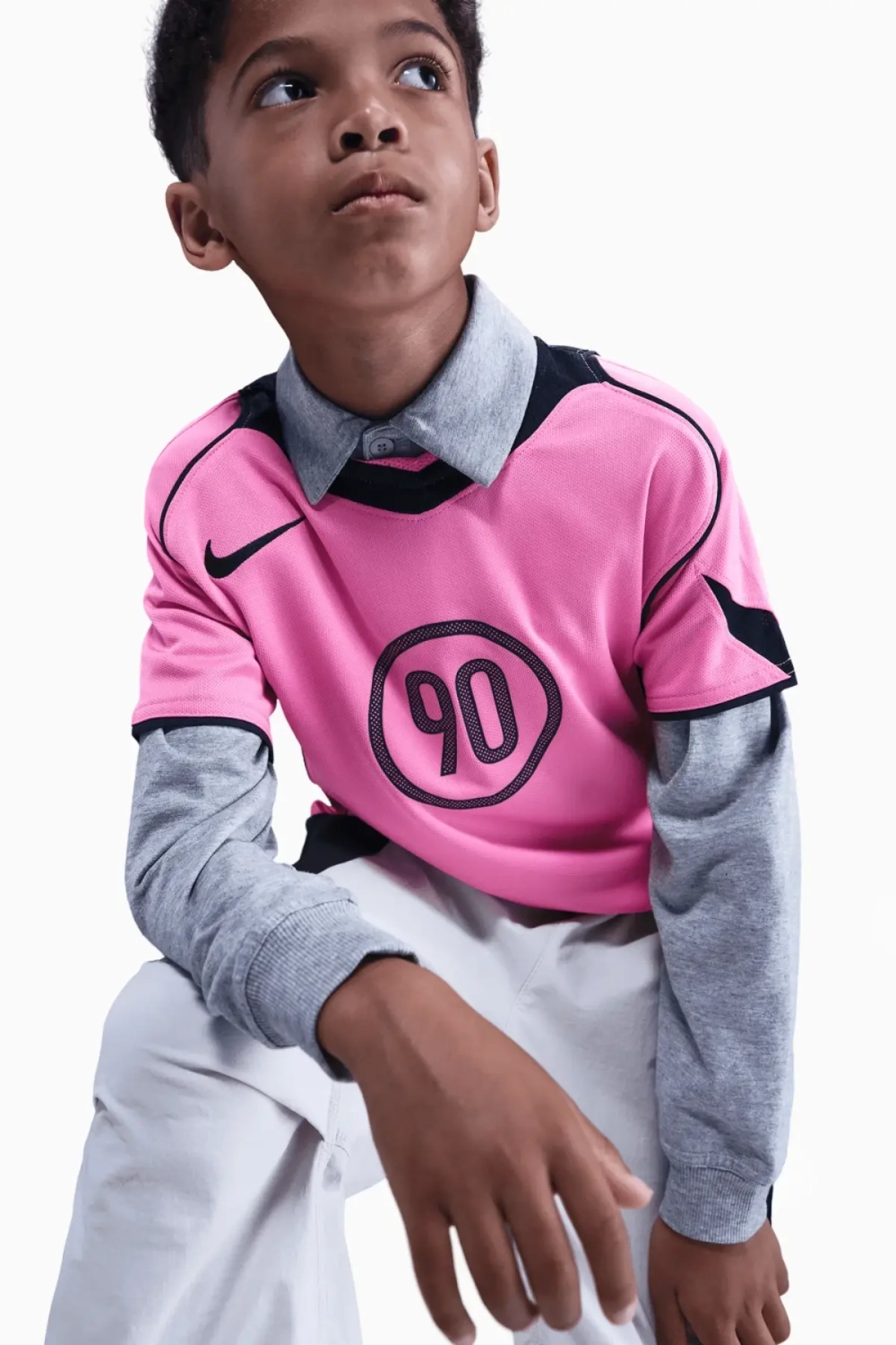Футболка Nike Total 90 Junior - розовый