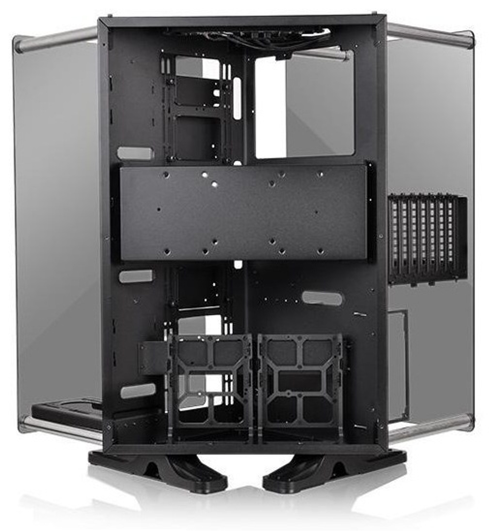 Корпус Thermaltake Core P90 TG Edition черный