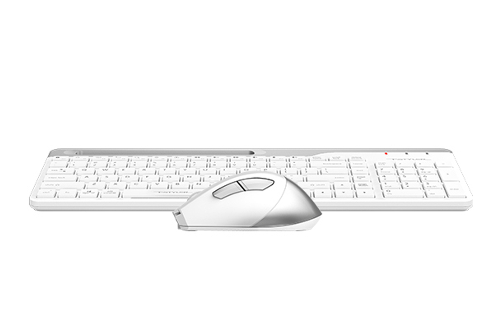 Клавиатура и мышь Wireless A4Tech FB2535C ICY WHITE