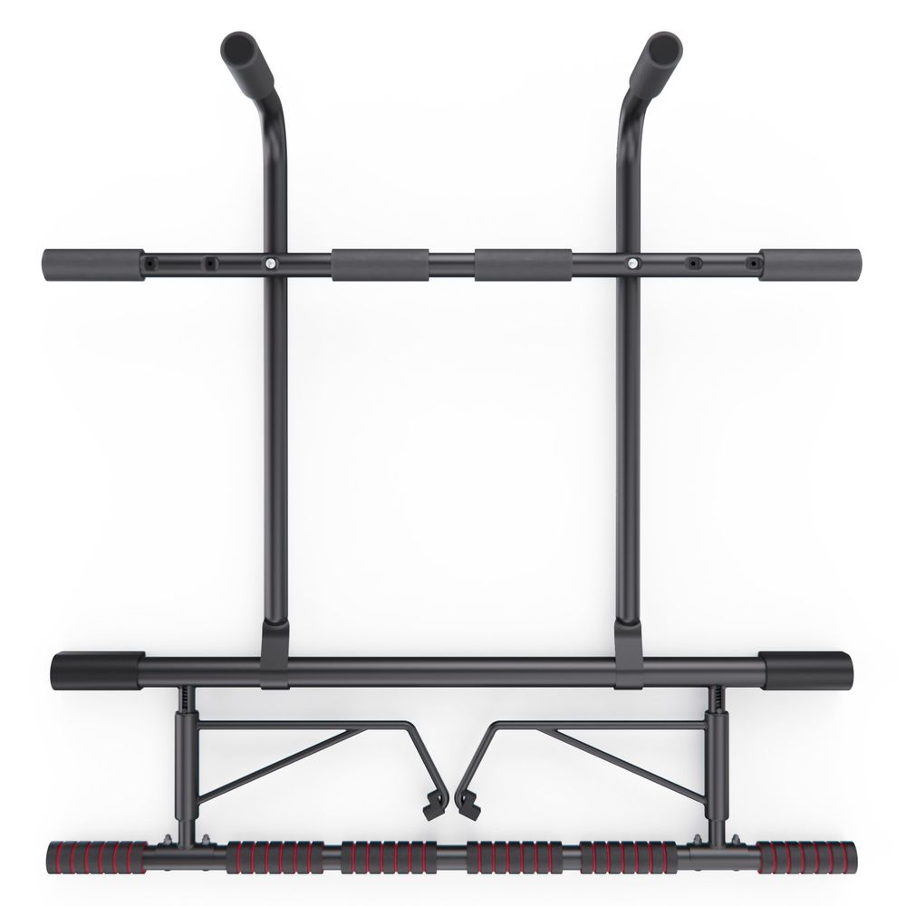 Дверной турник DFC SPORTSTECH KS500 со станцией для отжиманий на брусьях