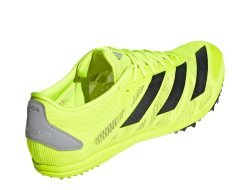 Мужские беговые кроссовки adidas Adizero XCS M лаймово-чёрные