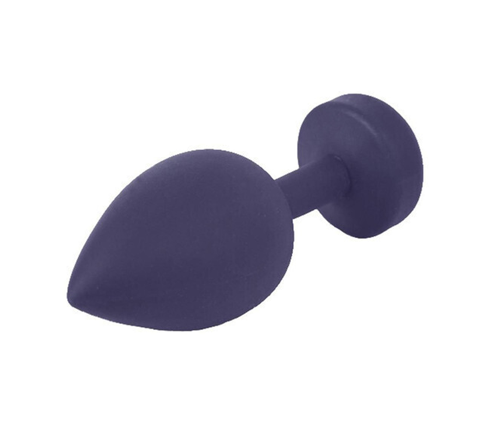 Анальная пробка с вибрацией на подзарядке G Plug S (6 режимов) (Цвет: темно-синий)