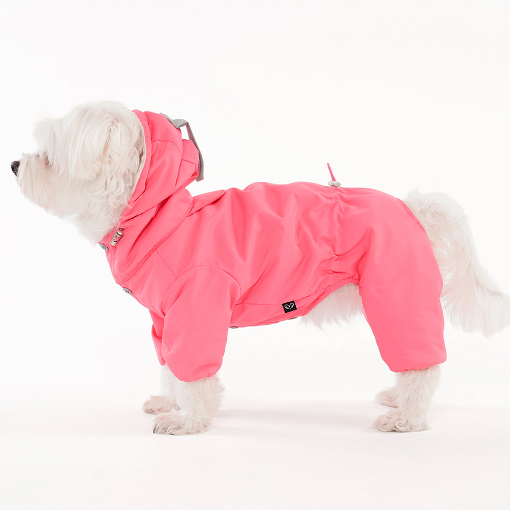 352 Комбинезон на флисе для девочки MAGAGIO - Puppy Angel