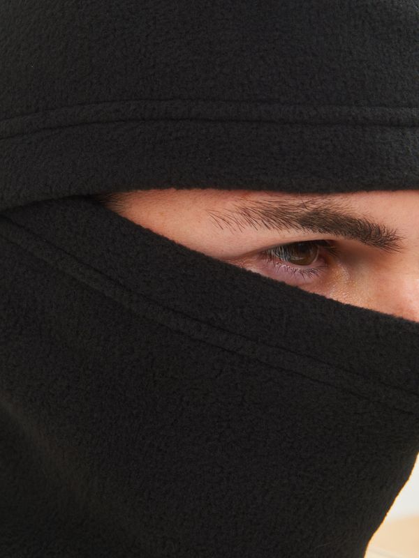 Балаклава Флис (180гр/м) цвет Черный