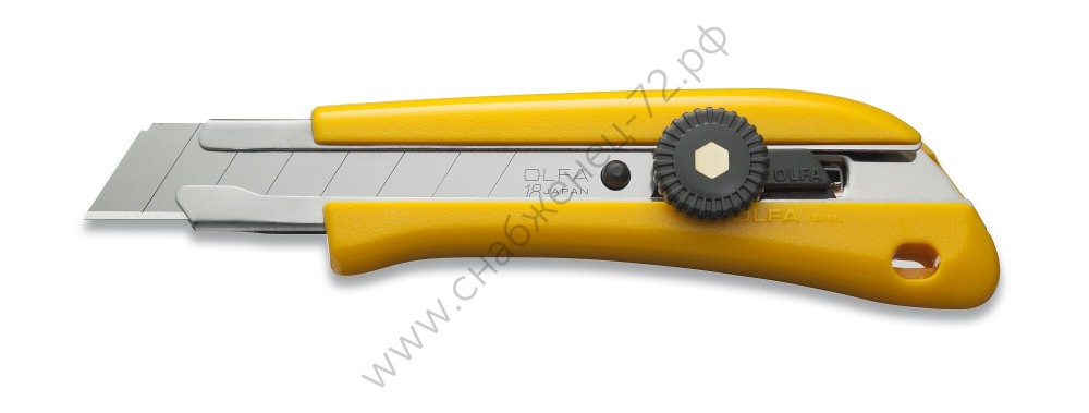 OLFA 18 мм, винтовой фиксатор, нож с выдвижным лезвием (OL-BN-L)
