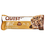 Quest Nutrition, Протеиновый батончик, шоколадная крошка, песочное тесто, 12 штук, 2,12 унц. (60 г) каждый