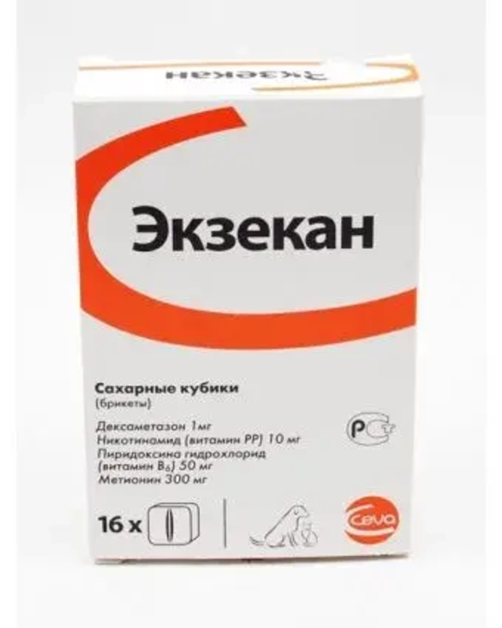 Экзекан для лечения дерматитов собак и кошек, 8 таблеток