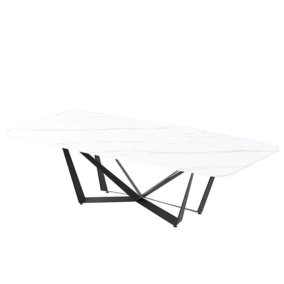 Стол Scorpio Marble B5809, 180х90 см,