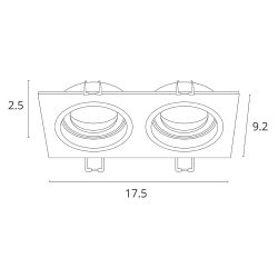 Точечный встраиваемый светильник Arte Lamp