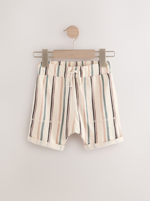 Шорты для мальчика Next E60-822, 3 шт., Коричневый, Голубой, Кремовый