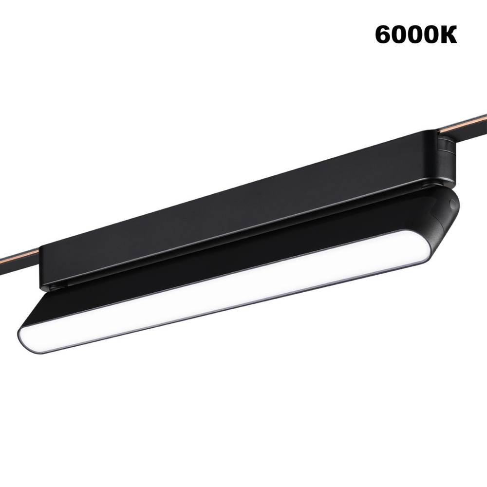 359467 SHINO NT24 101 черный Трековый смарт-светильник для низковольтного шинопровода с двумя режимами работы IP20 LED 18W 24V 3000-6000K EASY