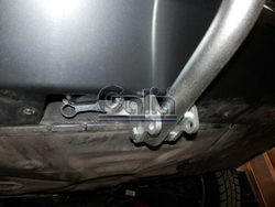 Фаркоп оцинкованный Galia S086A для Skoda Octavia II седан/универсал 2005-2013, Skoda Octavia Scout 2008-2013(паспорт и сертификат в комплекте)(без электрики)