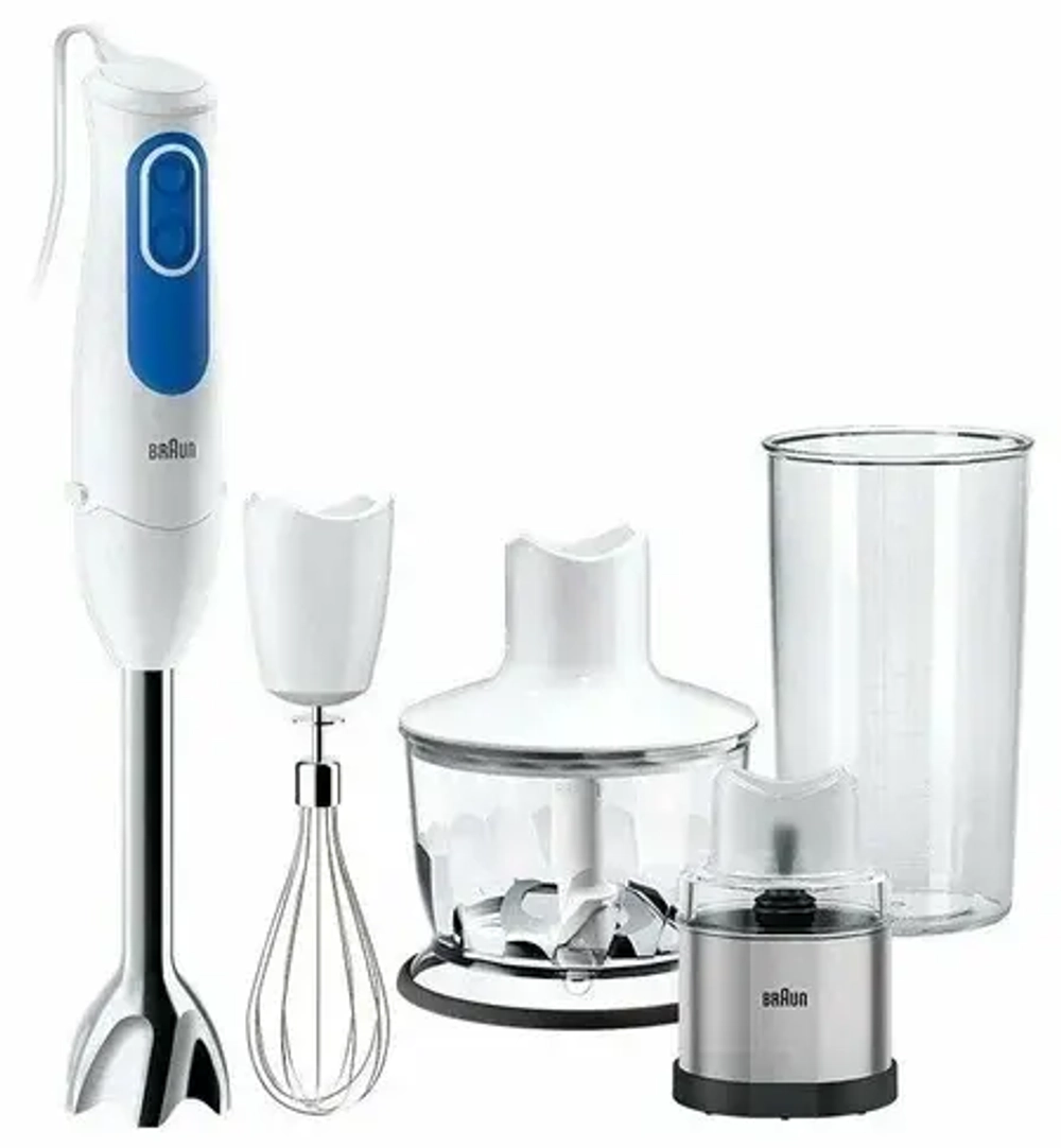 Блендер погружной BRAUN MQ 3038 WH Spice+ (q)