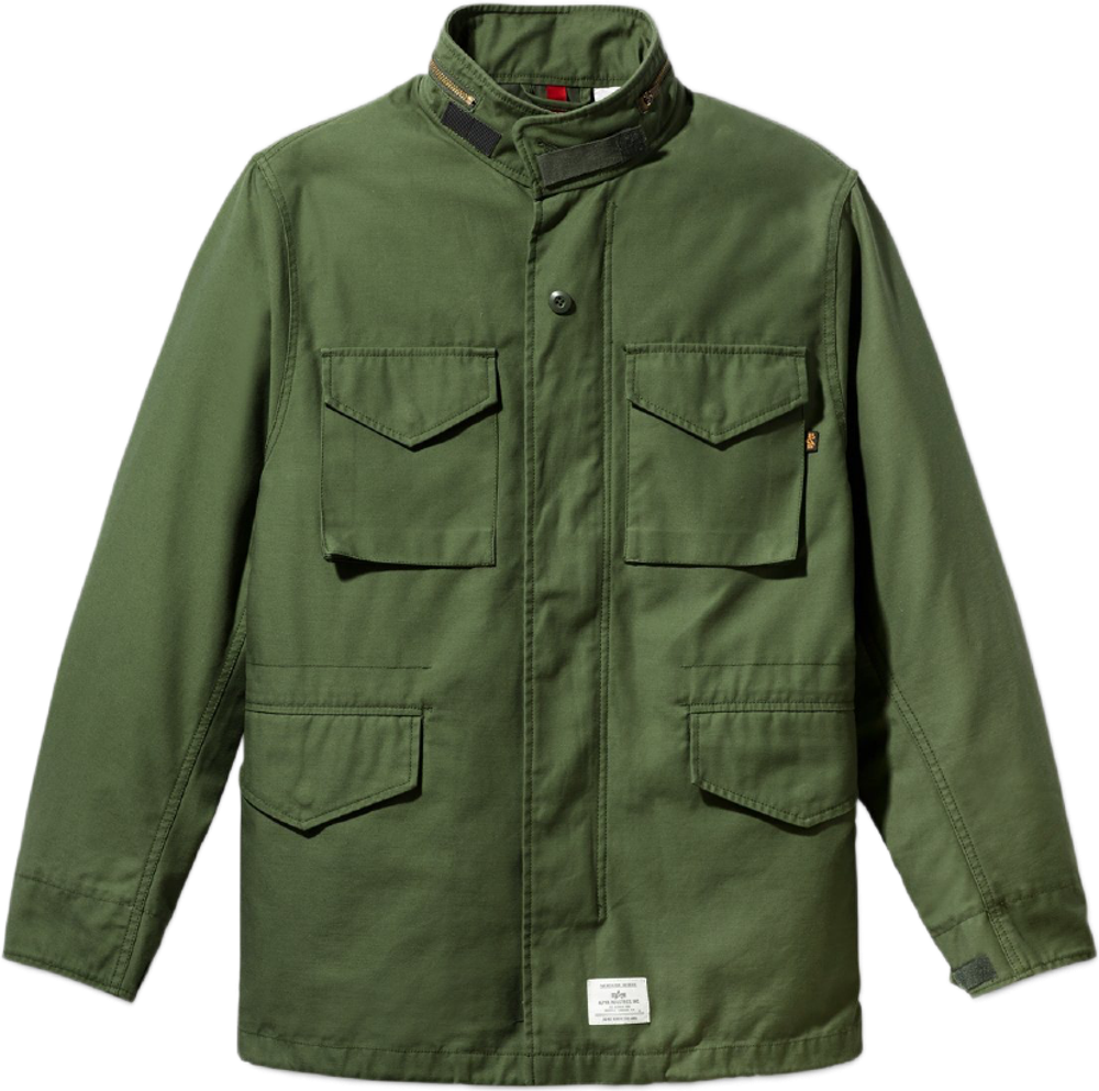 Куртка Alpha Industries M-65 MOD Field Jacket Olive (Оливковая)