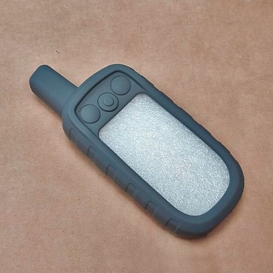 Чехол силиконовый для Garmin Alpha 100 защитный противоскользящий бампер (Серый)