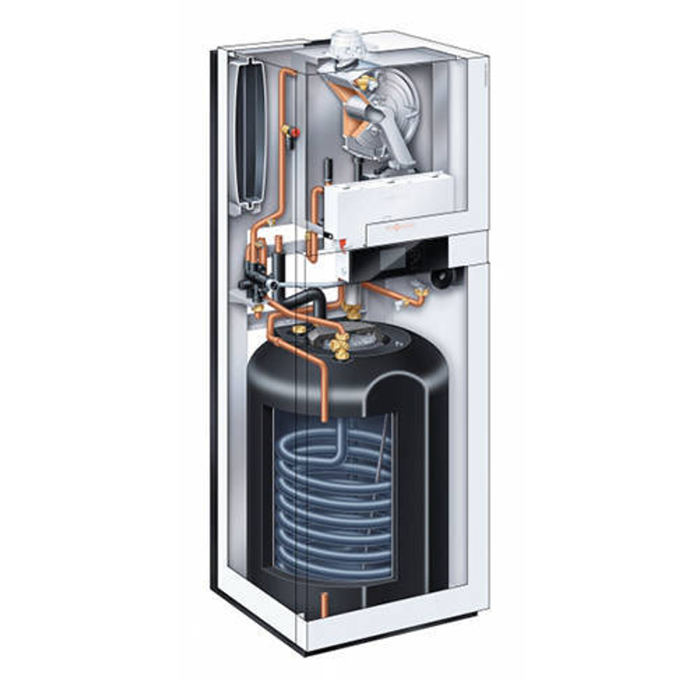 Котел газовый конденсационный Viessmann Vitodens 222-F B2SB - 13 кВт (двухконтурный)