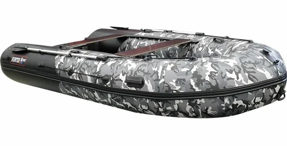 Хантер 380 ПРО камуфляж (лодка ПВХ под мотор НДНД)