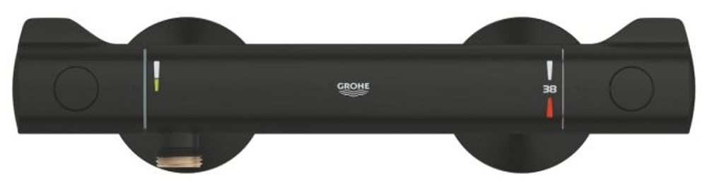 Термостат для душа GROHE Grohtherm 800, матовый черный (1022022430)
