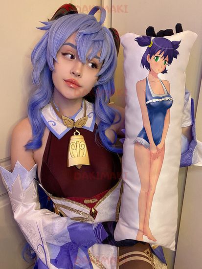 Мини дакимакура Лена из Бесконечное лето арт. M0809, 60х20 см