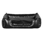 Лежанка со съемных чехлом из экокожи разборная для большой собаки размер XL Царь-Лежанка Lapalandia