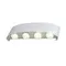 SL089.501.08 Светильник уличный настенный ST-Luce Белый кварцевый LED 8*1W 4000K BISELLO