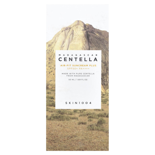 SKIN1004, Мадагаскарская центелла, солнцезащитный крем Air-Fit Plus, SPF 50+ PA ++++, 50 мл (1,69 жидк. унц.)