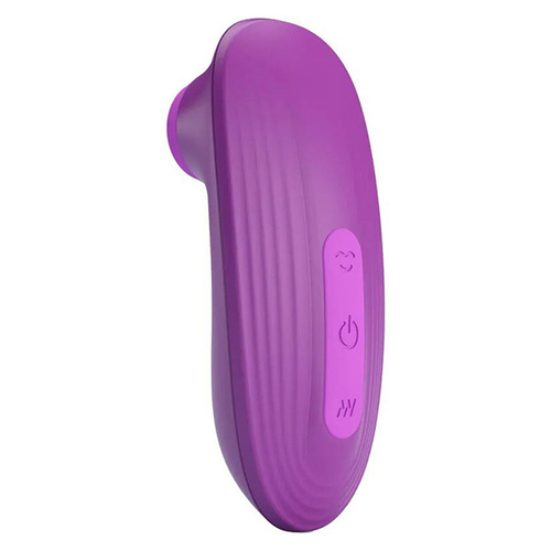 Фиолетовый стимулятор клитора 9см Baile Adora MC55