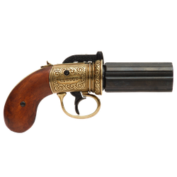 Denix Револьвер "Пепербокс" 6 стволов, Англия, 1840 г