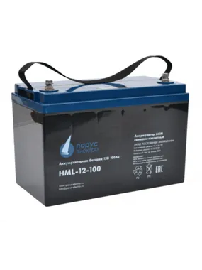 Аккумуляторы Парус Электро HML-12-100 - изображение 1 Аккумуляторы Парус Электро HML-12-100 - фото 1